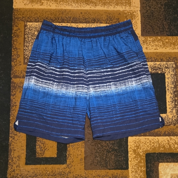 Speedo Dark Blue Athletic Swimwear - Picture 1 of 2